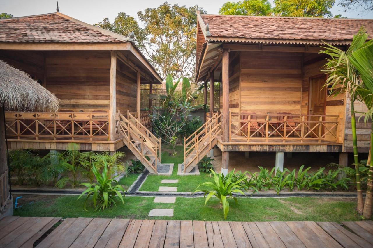 מלון Phumi Trapeang Rung The Wood Family Retreat מראה חיצוני תמונה